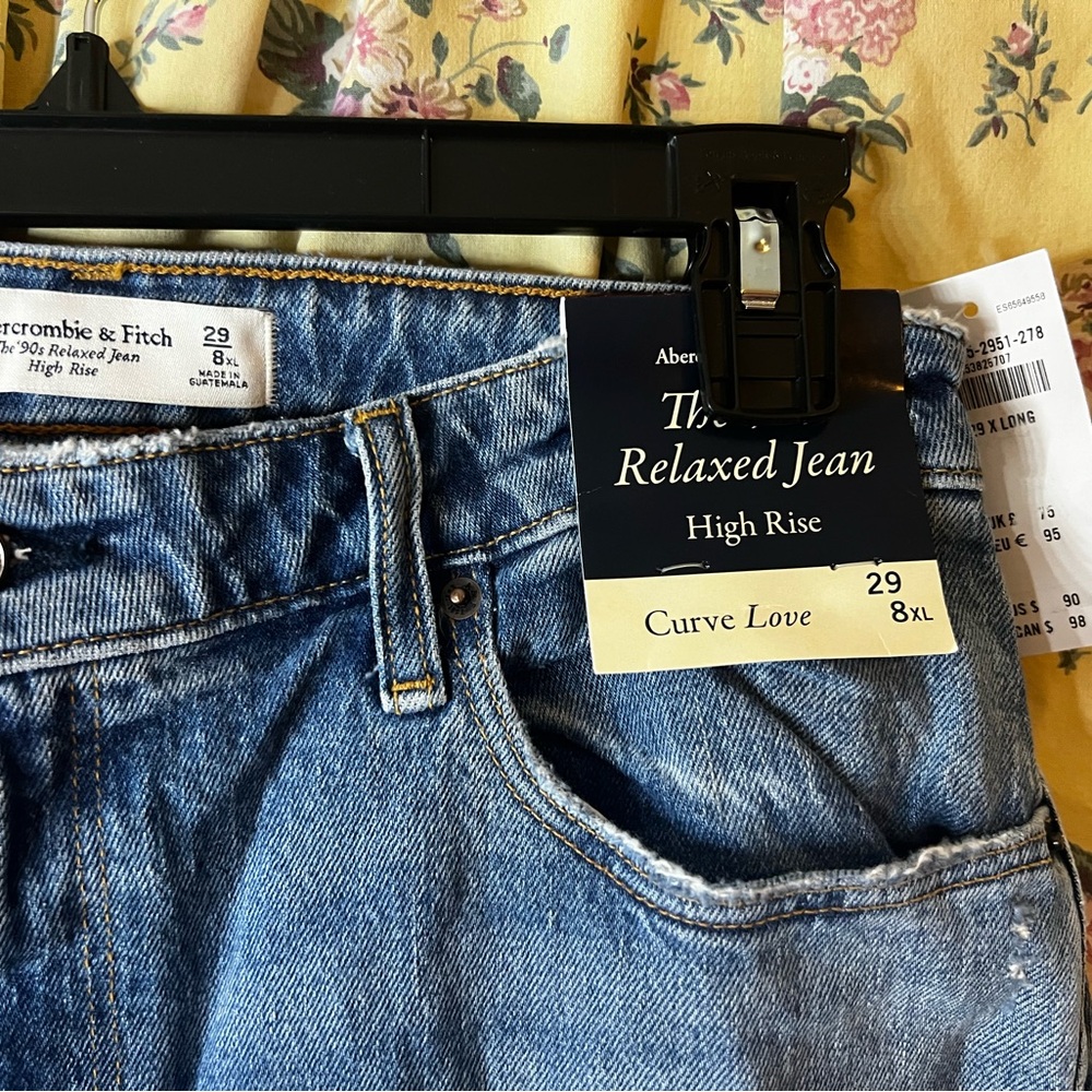 NWT Abercrombie & Fitch Jeans 29 Long Inseam